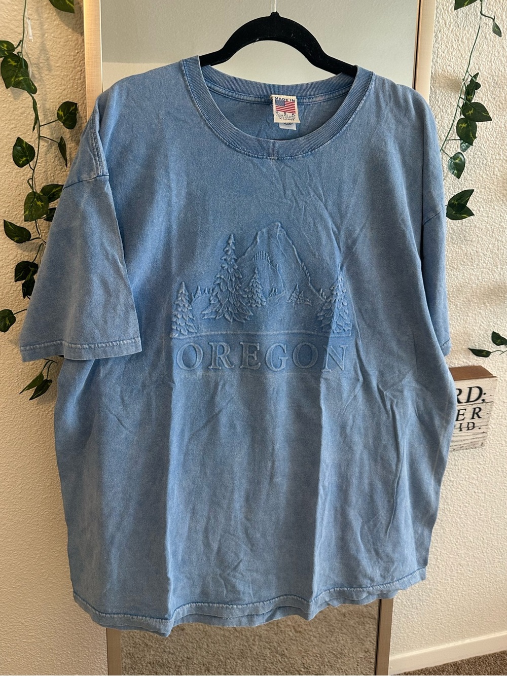 Oregon Short Sleeve Tee - Light Blue